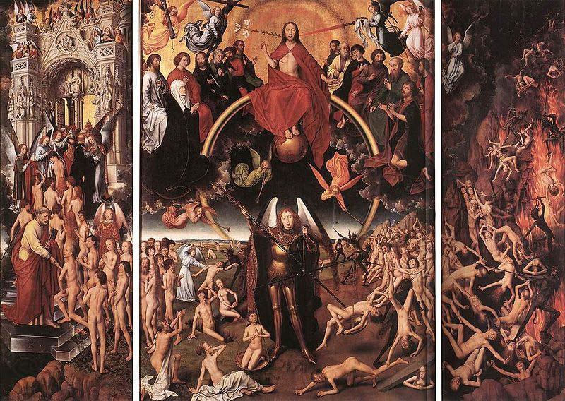 Hans Memling The Last Judgment Spain oil painting art